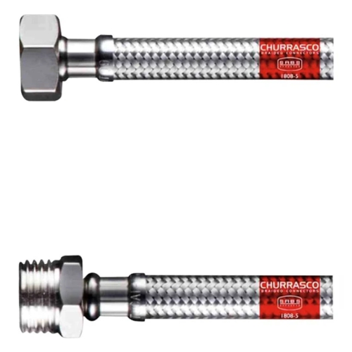 350MMX15MM M-F SABS BRAID.CONNECTOR