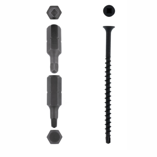 DRYWLL SCR CRSE T3 SQ4.2x75mm #8 (PACK QTY: 15)