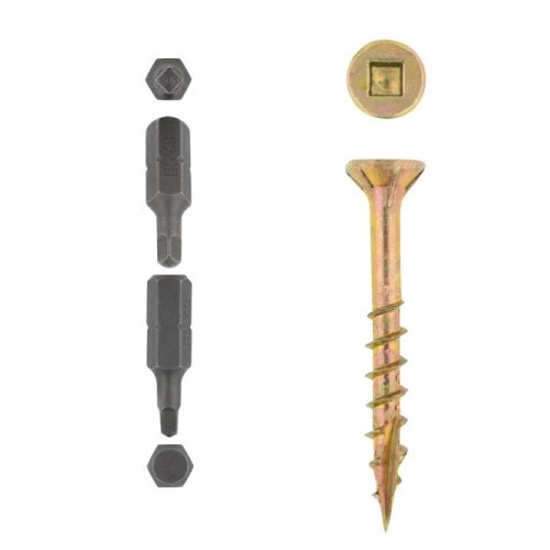 CUT-SCR FULL THR YP 4.0x30mm (PACK QTY: 30)