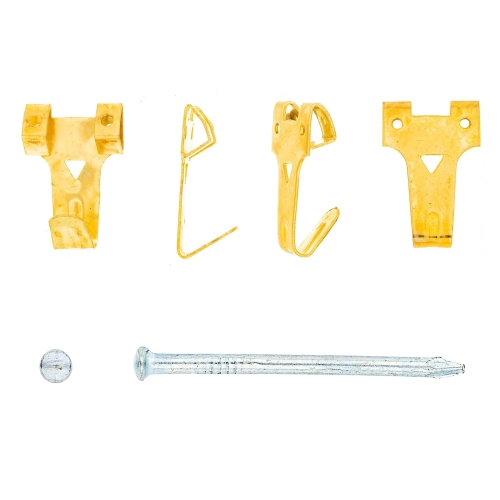PICTURE HOOK&PIN DBL (PACK QTY: 5+10)