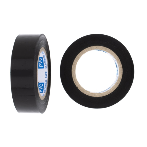 PVC INSULATION BLACK 0.19x19mmx10m (PACK QTY: 1)