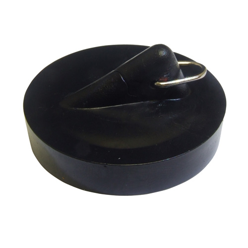 PLUG BATH BLACK 44mm (PACK QTY: 2)