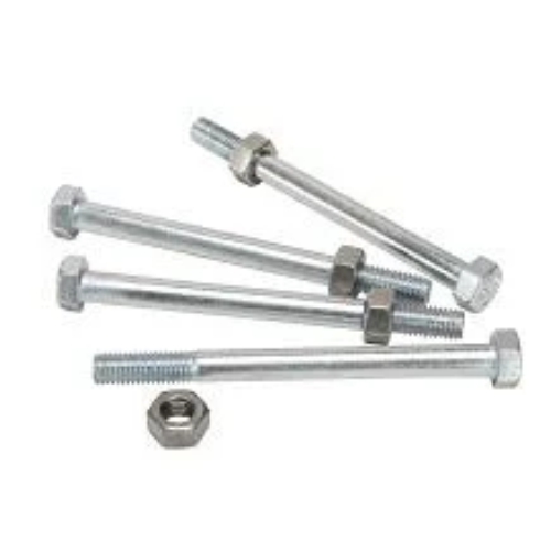 SET SCR & NUT GALV 12x125mm (PACK QTY: 4)