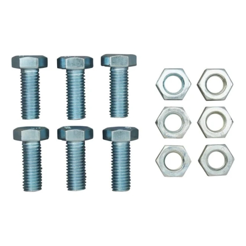 SET SCR & NUT GALV 12x30mm (PACK QTY: 6)