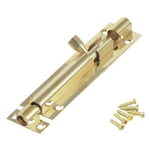 SAMSON B/BOLT BRASS STR 63MM BP