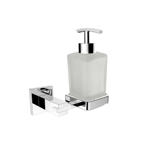 SOAP DISPENSER SQ CHROME