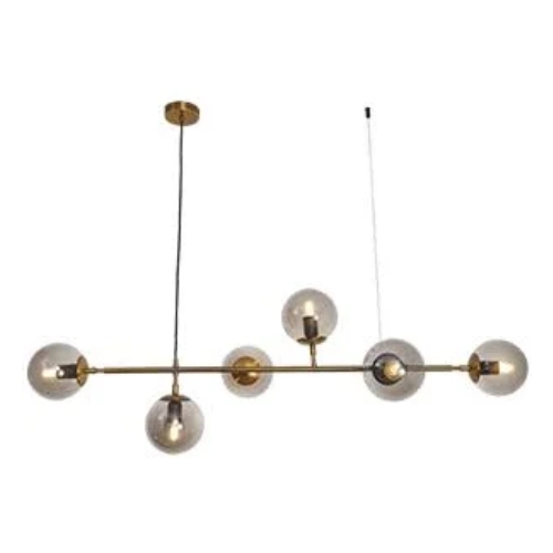 CH508/6 GD/SM LIGHT FITTING