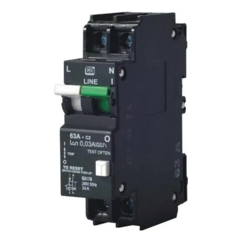 63A QA17C EARTH LEAKAGE CBI 2.5KA
