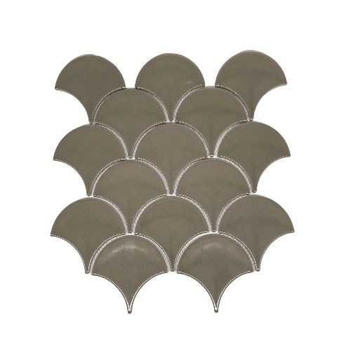73MM FANS-TAUPE MOSAIC