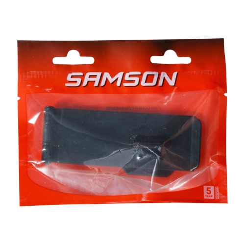 SAMSON HASP & STAPLE ST 114MM BLK