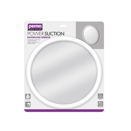 SUCTION LARGE RND MIIROR 20CM