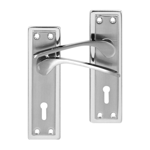 LOCK 2L HANDL CHROME PLATED (PACK QTY: 1)