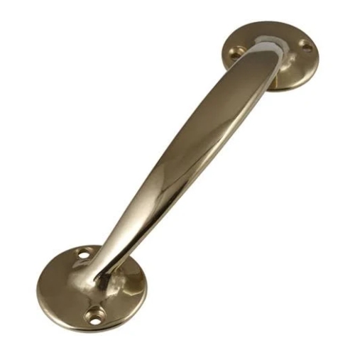 HANDLE P/STL BRASS PLATED (PACK QTY: 1)