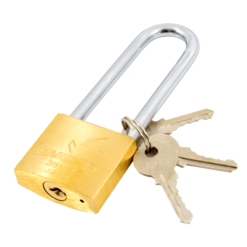 PADLOCK BRASS LS 30mm (PACK QTY: 1)