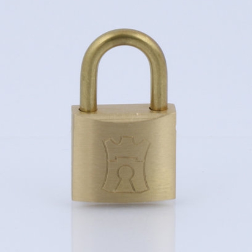 PADLOCK & SHCL S/BRS 40mm (PACK QTY: 1)