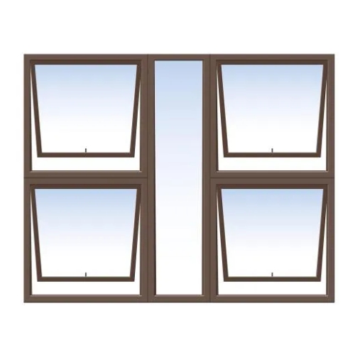 1500X1500 P4T ALUM BRONZE WINDOW