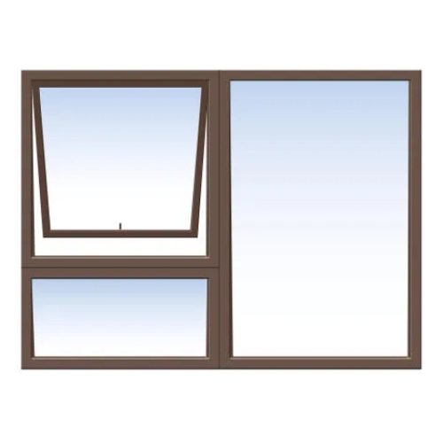 1200X900 ALUM BRONZE/NAT WINDOW 1V