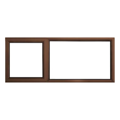 1500X600 1V ALUM BRONZE WINDOW
