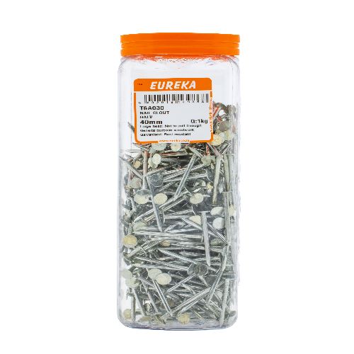 NAIL CLOUT GALV 40mm (PACK QTY: 1kg)