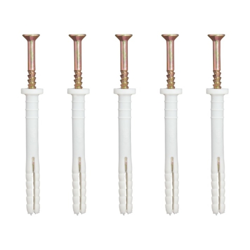 NAIL IN NYLON CSK 6x80mm (PACK QTY: 75)