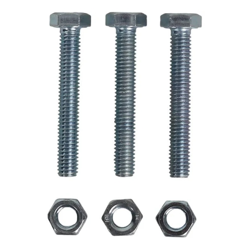 SET SCR & NUT GALV 8x60mm (PACK QTY: 60)