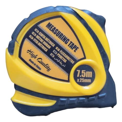 7.5MX25MM STEEL TAPE CP CASE