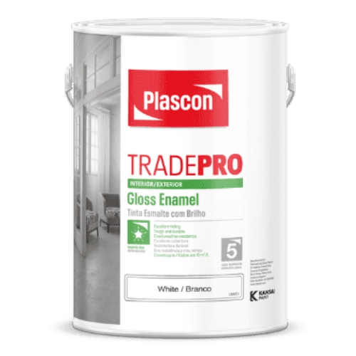 1L TRADEPRO ENAMEL-WHITE