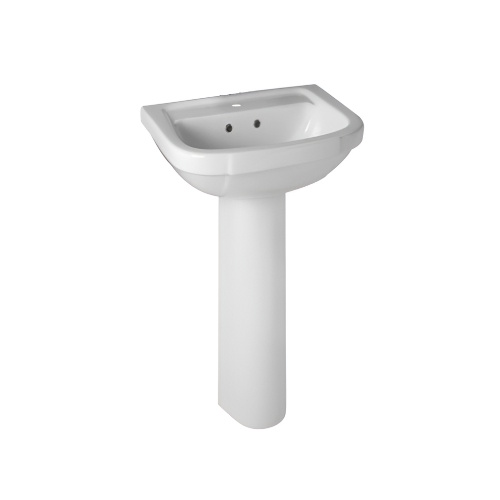 BETTALUX BASIN & PEDESTAL WHITE