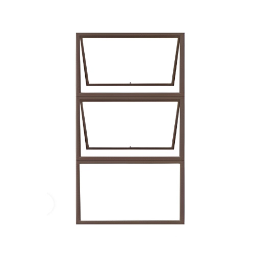 900X1800 ALUM BRNZ WINDOW 2V NOVA